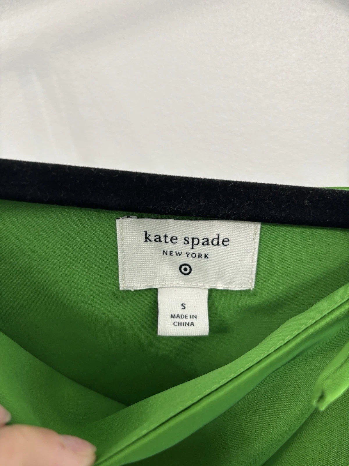 kate spade new york x target anni 90 mini abito tubino verde donna S