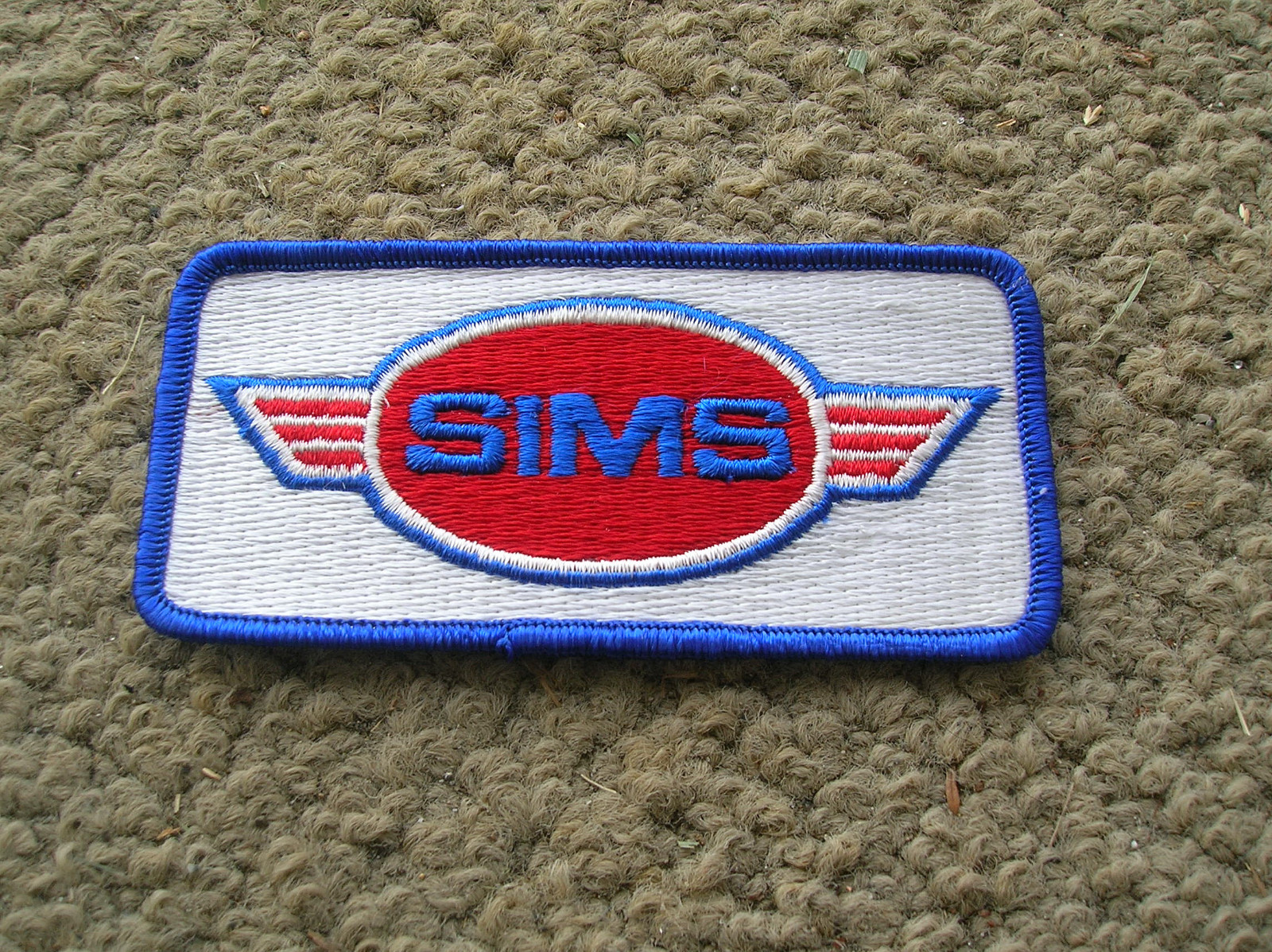 1970s vintage Tom Sims skateboard patch sidewalk surfboard skater estate rare