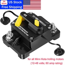 MKR-27 1865115 Circuit Breaker Waterproof 60AMP For Minn Kota Trolling Motor