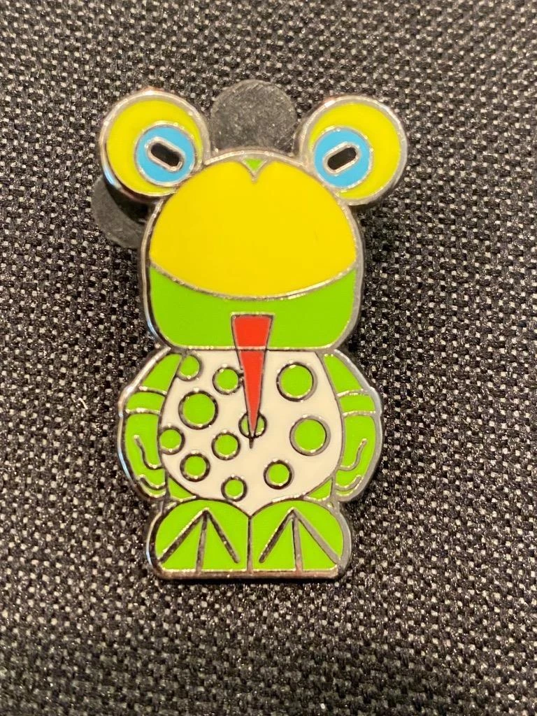 Disney Pin - Frog - Its A Small World - Vinylmation Jr #4 - Mystery