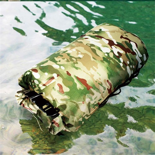 Camouflage Waterproof Dry Bag 3L 5L 10L 20L 35L Rafting Bag Outdoor Sport - Picture 6 of 17