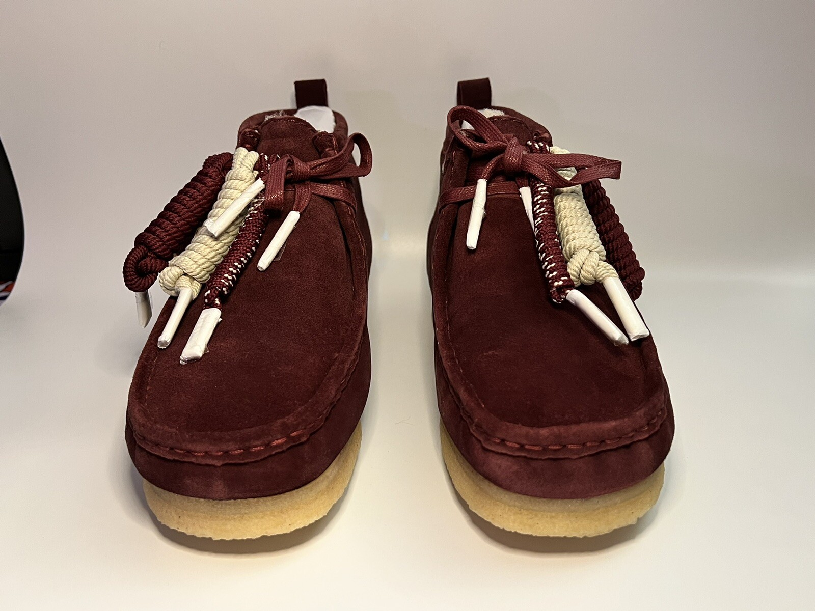 Clarks Wallabees x Ronnie Fieg Kith Bordeaux (Size 10) image 3