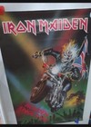 Original Iron Maiden England 1990 Vintage Original Music Poster large