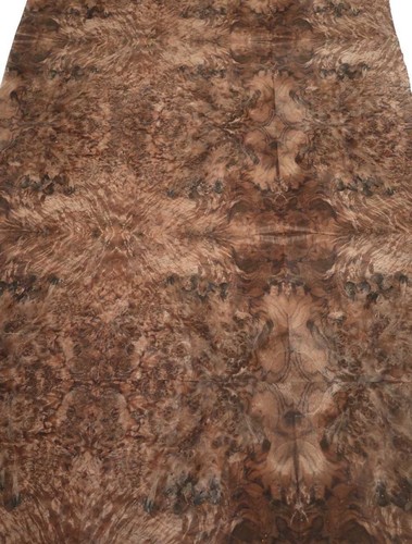 Noyer Bois de Racine Mince Placage Avec Papier 248x62-63cm A1 - Photo 7/7
