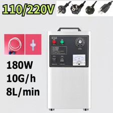 10g/H 180W Ozone Generator Ozonizer Sterilizer Water Food Vegetable Air Purifier
