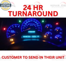 CHEVROLET SILVERADO Instrument Cluster REPAIR SERVICE SPEEDOMETER 2003-2006