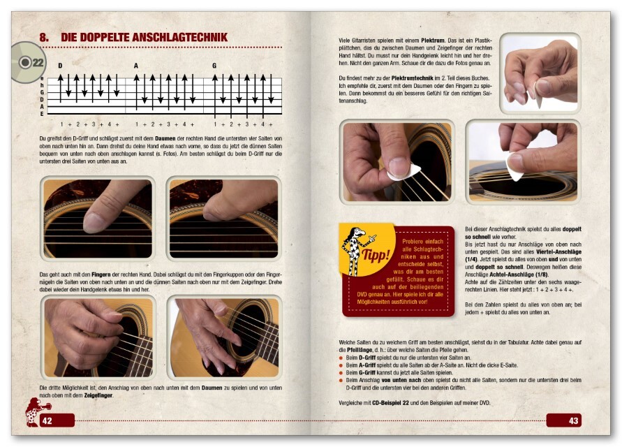 Thumbnail - Gitarrenbuch 1. Mit Dvd Und Cd Peter Bursch 9783802402081