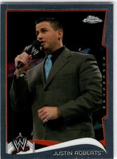 2014 Topps Chrome WWE #27 Justin Roberts