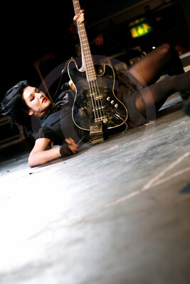 MINDLESS SELF INDULGENCE LYN-Z 19.10.2007 ORIGINAL LARGE PRO FINE ART LTD PHOTO