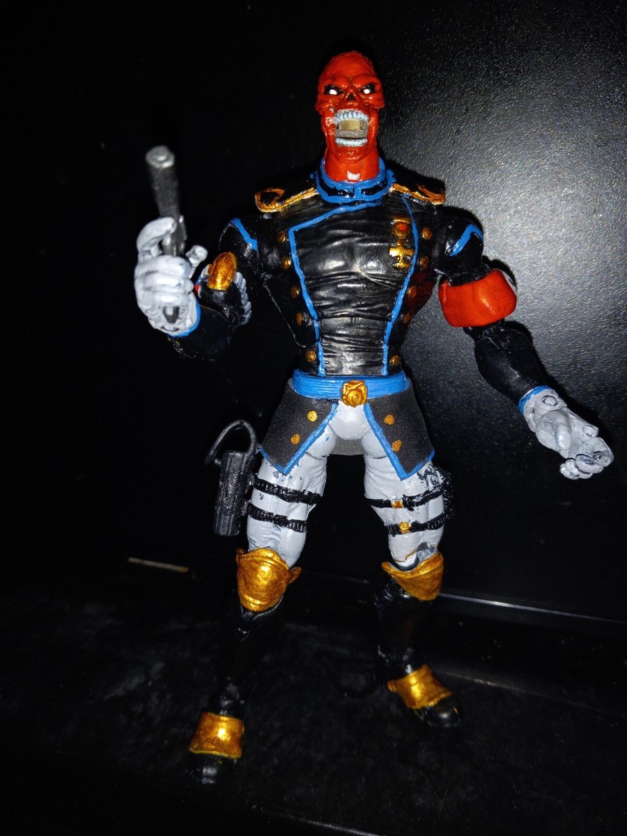 marvel legends Toybiz Hasbro custom red skull action | eBay