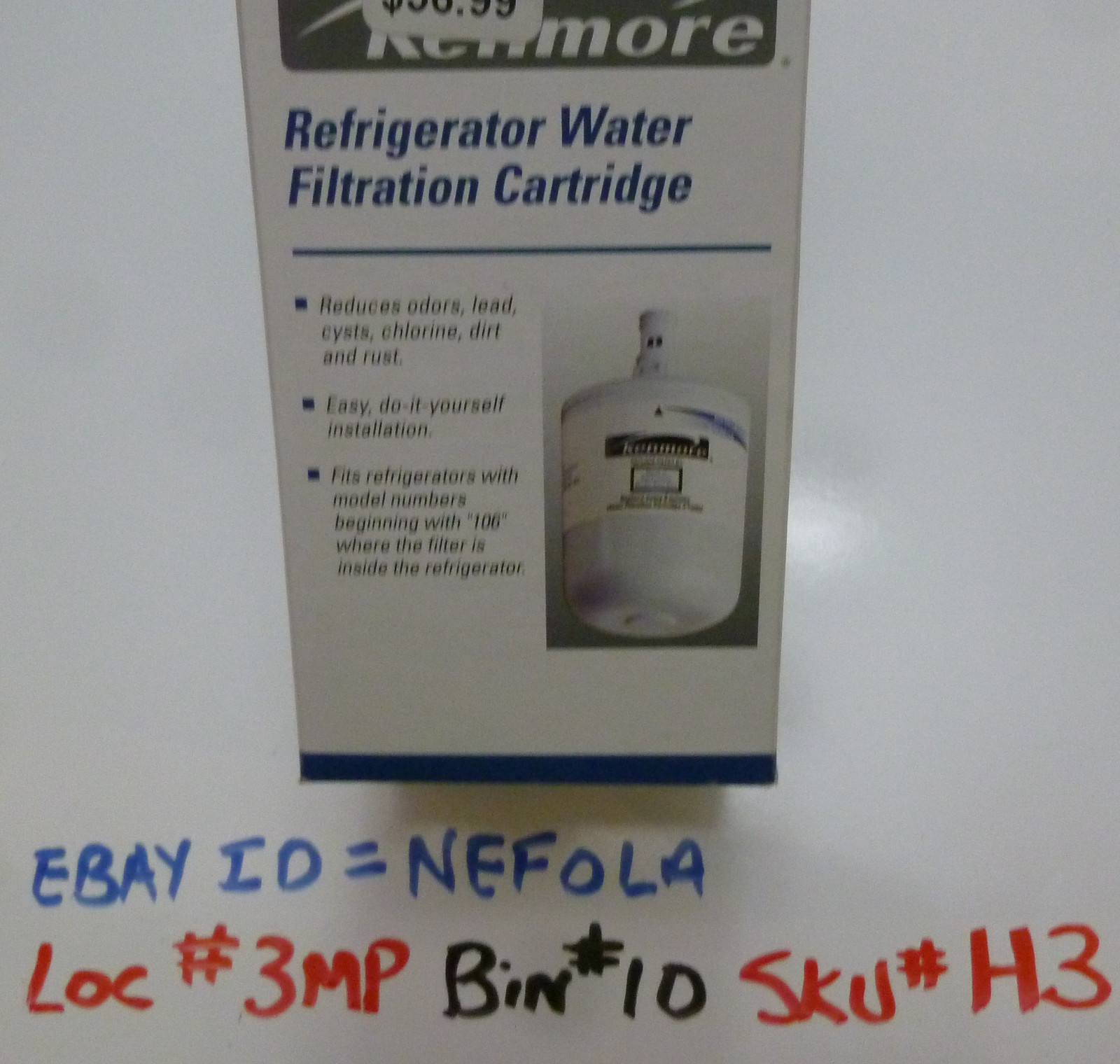 469002 Kenmore Refrigerator Water Filter Cartridge 46 9002 WFINLCS200