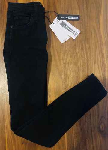 NWT Mango Denim Black Olivia Skinny 