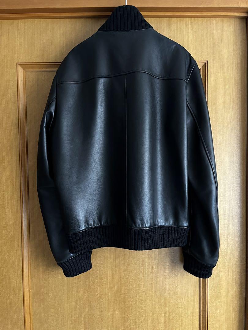 Gucci Leather Jacket Black Sherry Line Size 46 | eBay Gucci Leather Jacket Black Sherry Line Size 46 | eBay