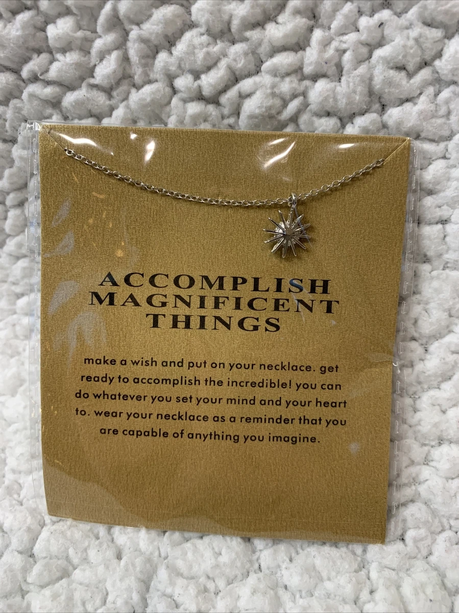 Accomplish magnificent deals things necklace