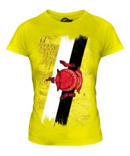 BRUNEI GRUNGE FLAG LADIES T-SHIRT TEE TOP BRU...