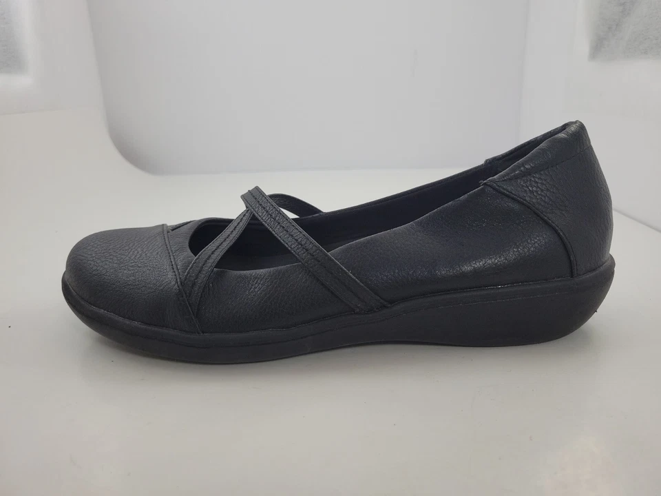 Bass Lite Marie Correa Cruzada Maryjane Pisos 8.5M Mujer Cómodo Ligero Negro Foto 3 de 4