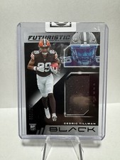 2215A. Cedric Tillman 2023 Panini Black - Futuristic #FUT-18 (MEM, RC) #d /150