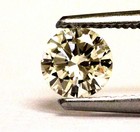 GIA loose certified .71ct VS2 N round diamond 5.82-5.87x3.37mm vintage estate  — photo 2