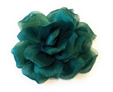 Large Rose Fascinator Satin
