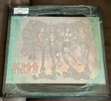 KISS Original Iron-On Decal Destroyer 1976 (Framed)