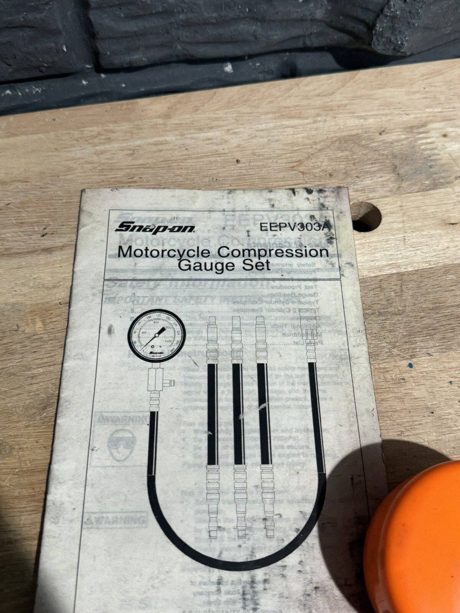 SNAP-ON EEPV303A Motorcycle Compression Tester | Gasoline