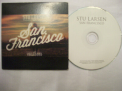 STU LARSEN San Francisco   2014 UK CD PROMO Card Sleeve   Folk    RARE!