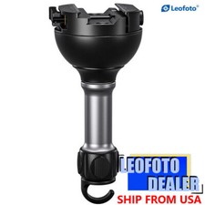 Leofoto YB-75LR Leveling Base with Handle for 75mm Bowl/Arca Picatinny