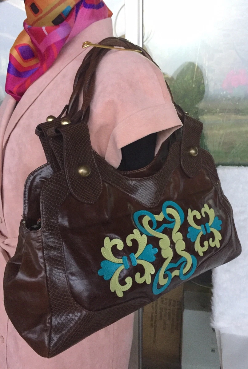 Kate landry snakeskin purse hot sale