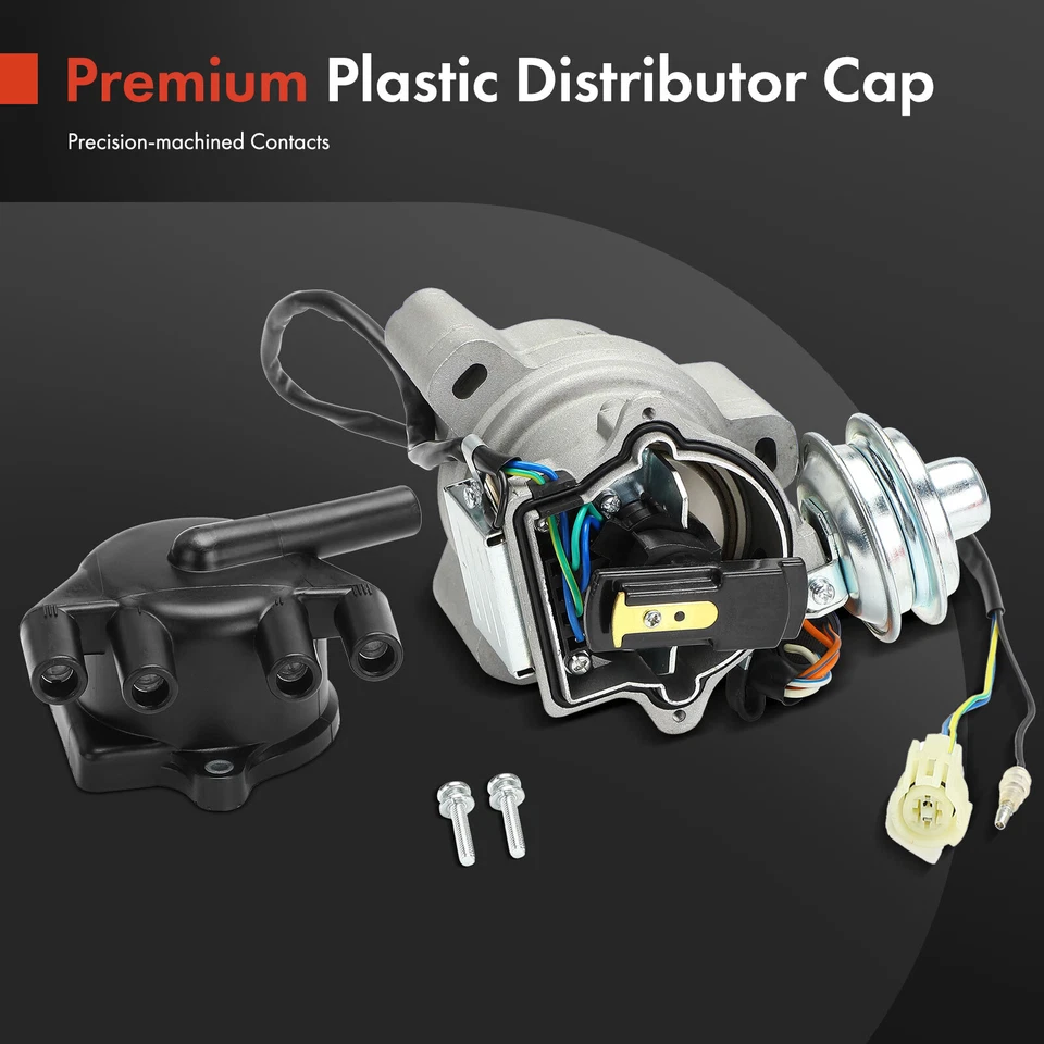 Distribuidor de encendido con tapa y rotor para Honda Accord 1986-1989 Prelude 1985-1987 Foto 4 de 4
