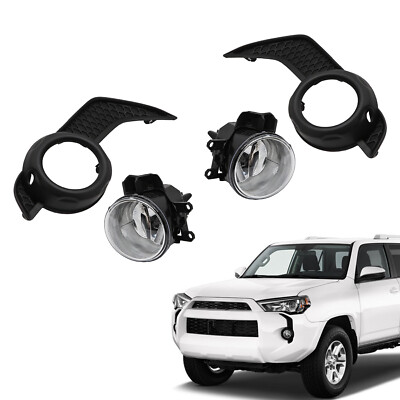 For 2014-15-16-17-18-19-2020 Toyota 4Runner SR5 Fog Lights Lamps