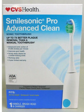 CVS Health Smilesonic Pro Advanced Clean Sonic Toothbrush