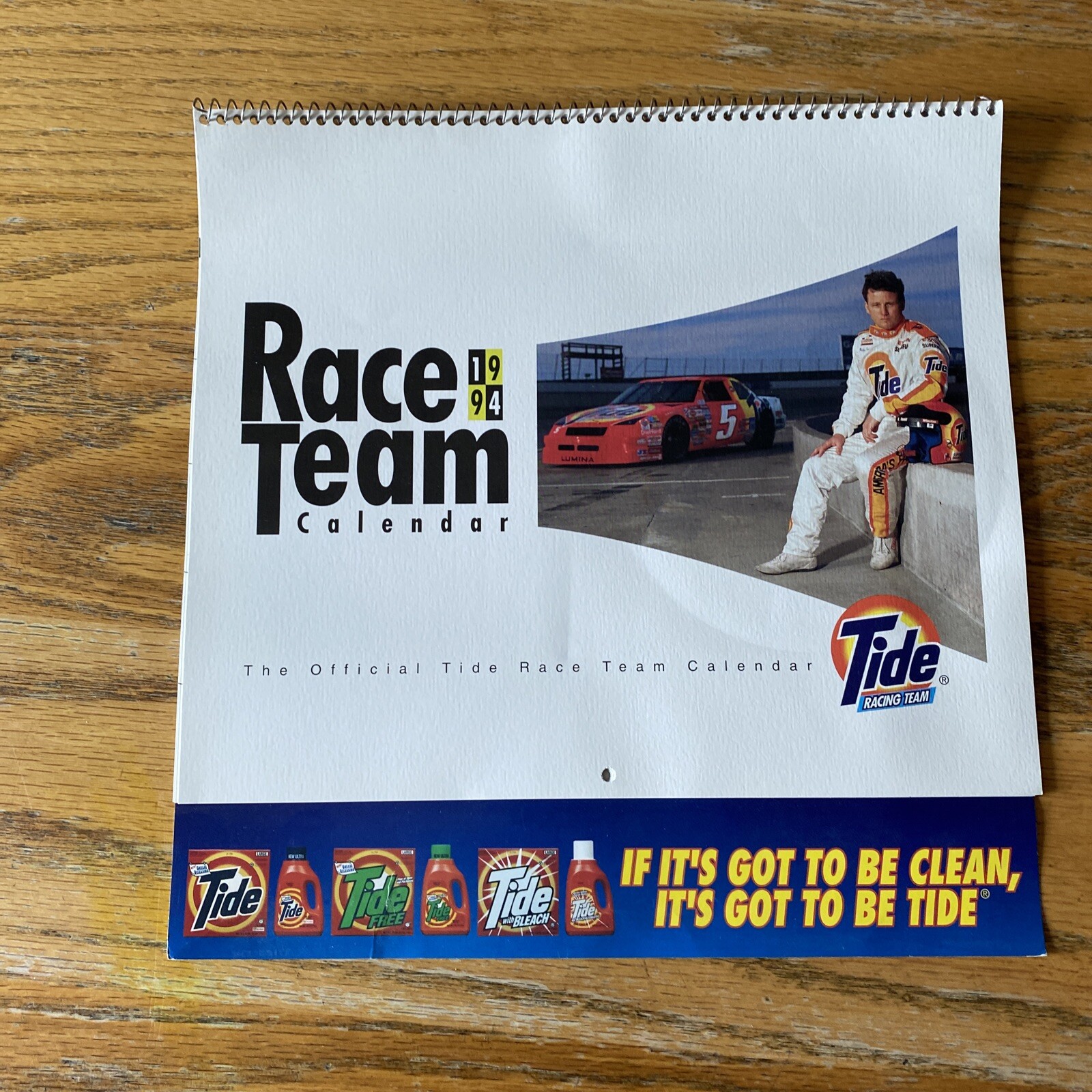 1994 Ricky Rudd Tide Racing Team NASCAR Calendar