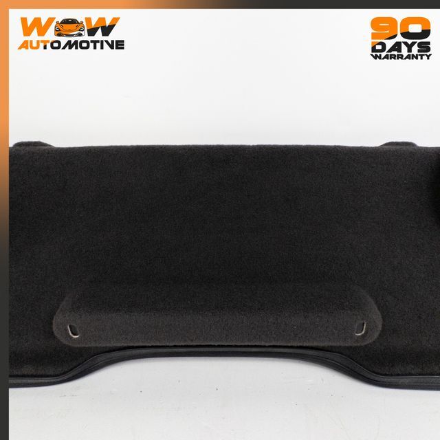 05-13 CHEVROLET CORVETTE C6 REAR END TRIM PANEL COVER CARPET EBONY BLACK OEM