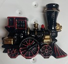 Vintage EZRA BROOKS Train Whiskey Ceramic Decanter Bottle EMPTY — photo 2