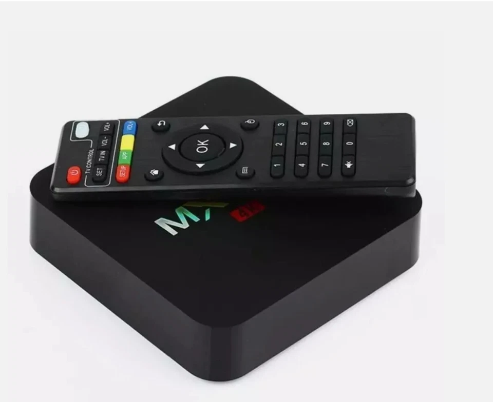 Android TV BOX WiFi Internet SMART TV FULL HD 1080p 16 gb mxq pro 4k - Immagine 2 di 4