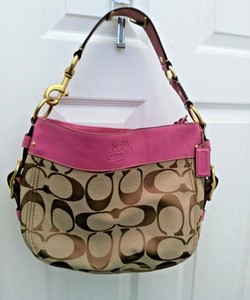 coach bolsas pink