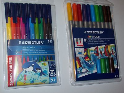 Staedtler Noris Club Doppelfasermaler Triplus Color Fasermaler Filzstifte