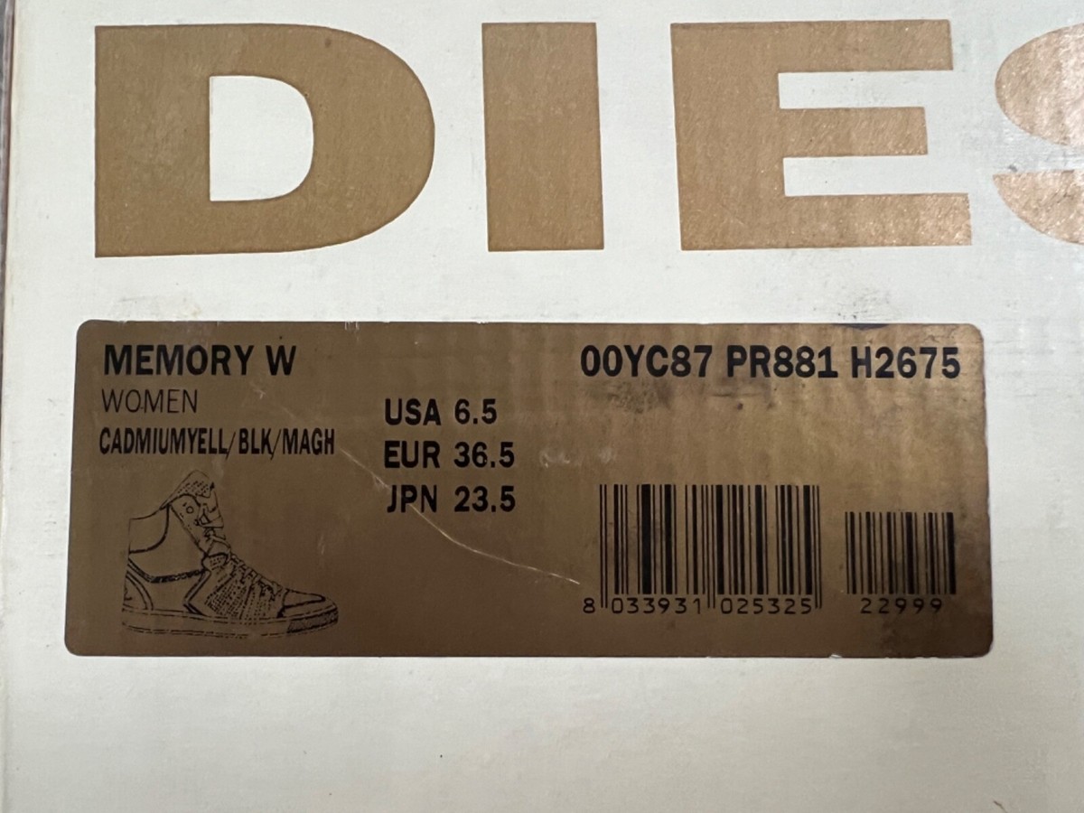 テルミーさゆ1014です。 🔥Diesel Women's Flash Back-Memory W Lace Up Sneaker SIZE US