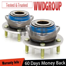  Pair Front Wheel Bearing Hubs For Chevy Impala Monte Carlo Pontiac Grand Prix