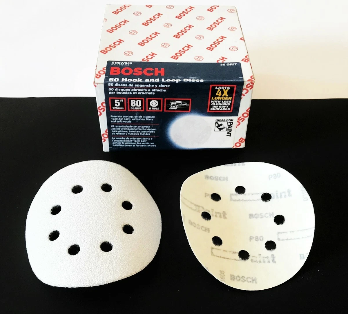 Bosch velcro sanding discs outlet