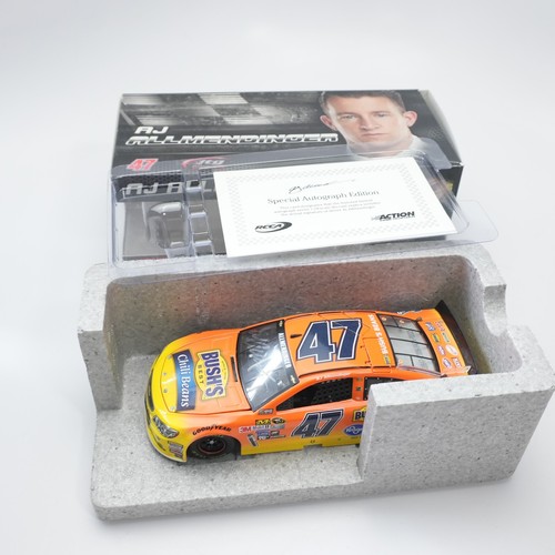 2016 #47 AJ ALLMENDINGER 1/24 AUTOGRAPHED BUSH'S CHILI BEANS 1 of 288
