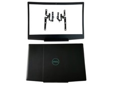 For DELL G3 15 3590 0747KP Laptop LCD Back Cover Front Bezel Hinges Blue Logo
