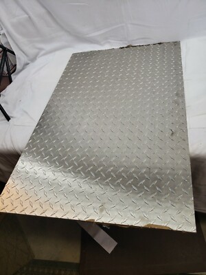 Aluminum Diamond Tread Plate - 3/8'' x 38'' x 24'' 