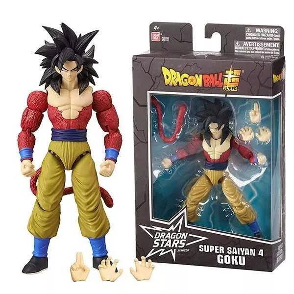 Dragon Ball Stars Super Saiyan 4 Goku Action Figure