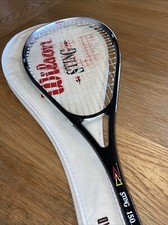 Wilson Sting 150 Vintage Squash Racket With Cover Excellent Playable Condition