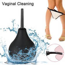 Anal Vaginal Bulb Douche Enema Rectal Colonic Irrigation Syringe Cleaner For Men
