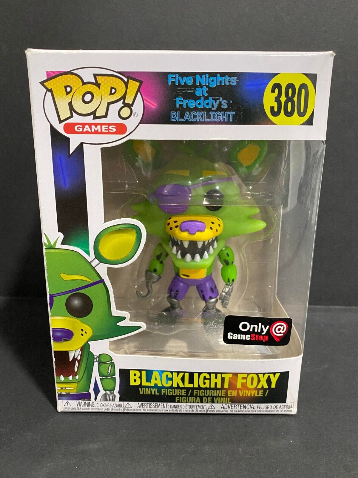 34136 FUNKO POP! Five Nights at Freddy's Blacklight - Foxy Figure