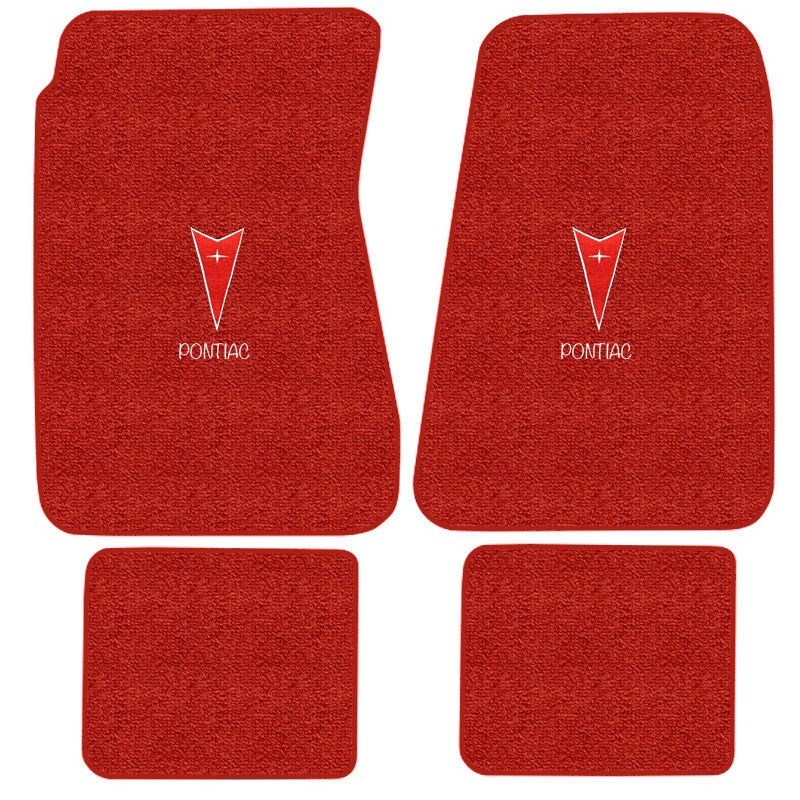 Auto Custom Carpets Custom Logo Loop Carpet Floor Mats For Camaro Z28 RS SS (1967-1969) – Choose Your Colors!