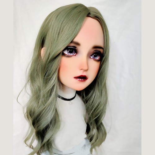 Doll Face Permanent Make-up Cosplay Anime Halbschale Kigurumi Mask CD - Picture 5 of 9