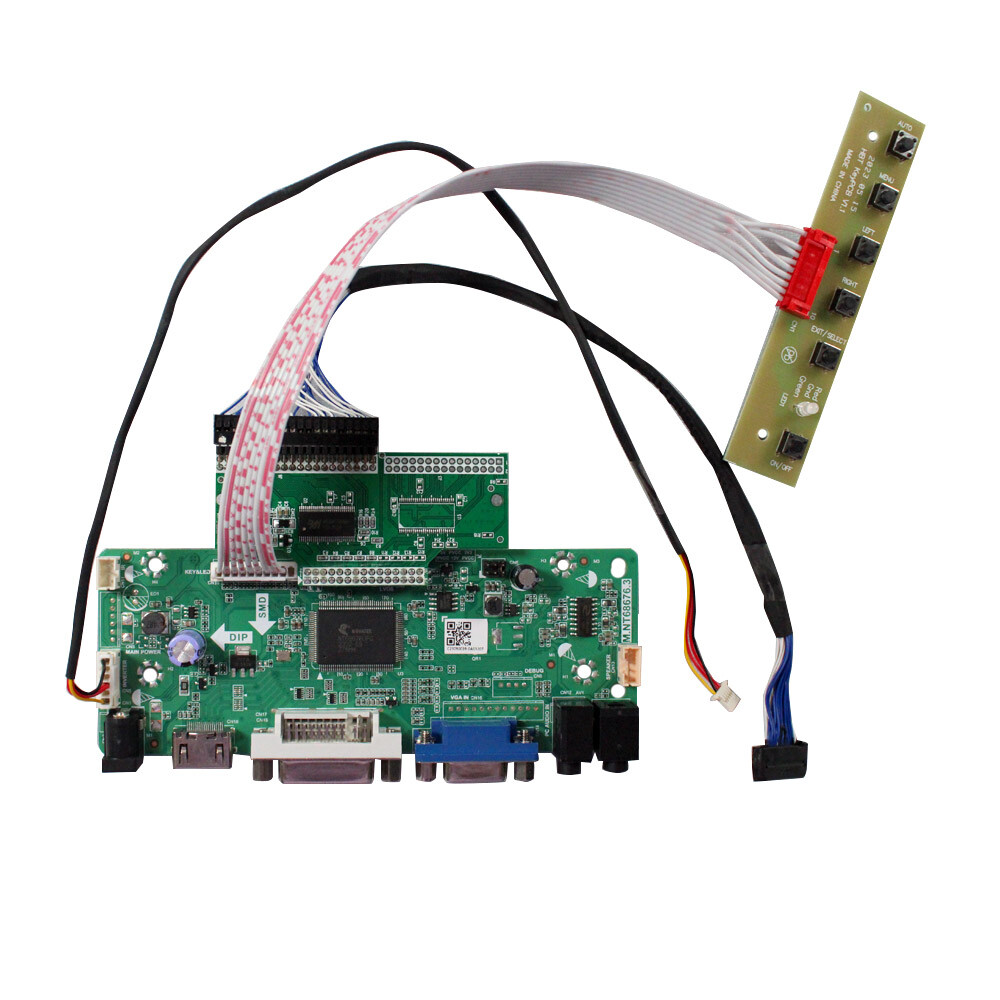 HD DVI VGA Audio Board for 10.4"" 640x480 G104V1-T03 CMOS 31 pins IPS TFT LCD